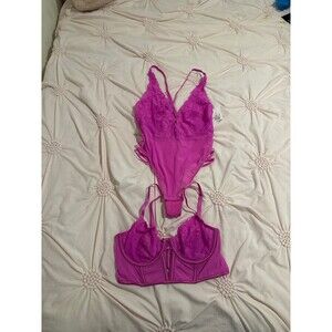 Auden Lingerie Bodysuit and Corset Top